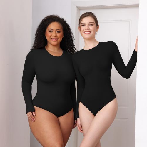 High-quality double-layer shaping tight-fitting bodysuit for women