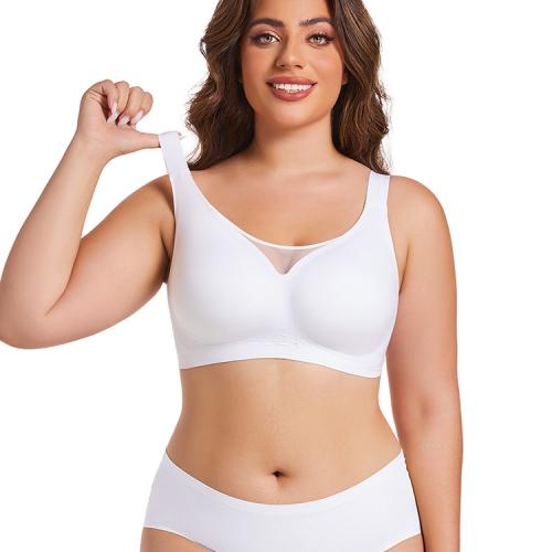 Maxuplift comfort mesh push wireless bras
