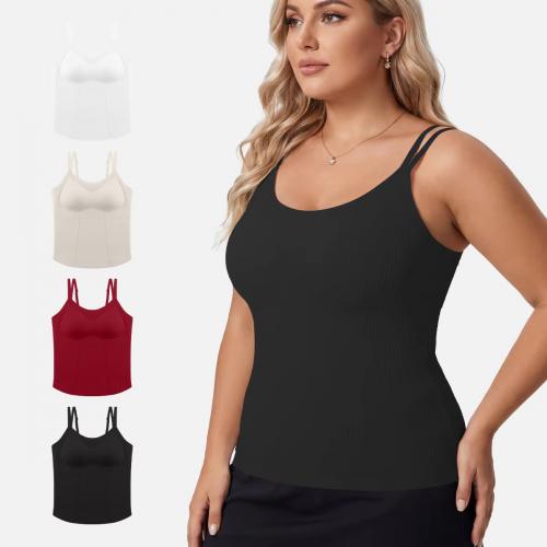 Vertical stripe seamless racer back seamless camisole V2402