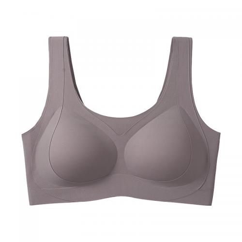 Round Neck Bralette Wireless Cami Bra for Large Bust B2448
